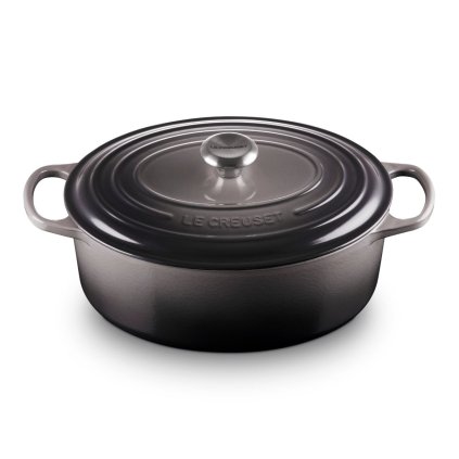 224571 kastrol signature 31 cm 6 3 l ovalny flint litina le creuset