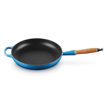 224025 panev na smazeni signature 28 cm azure litina le creuset