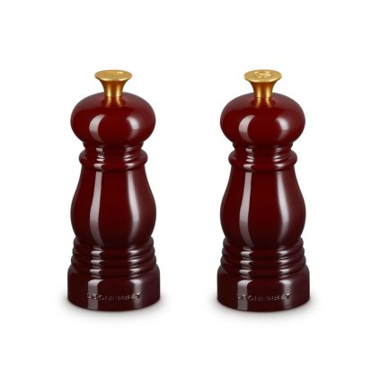 223527 sada mlynku na sul a pepr 11 cm sada 2 ks garnet plast le creuset