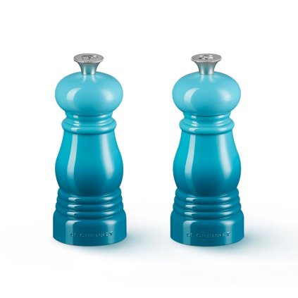 223317 sada mlynku na sul a pepr 11 cm sada 2 ks teal plast le creuset