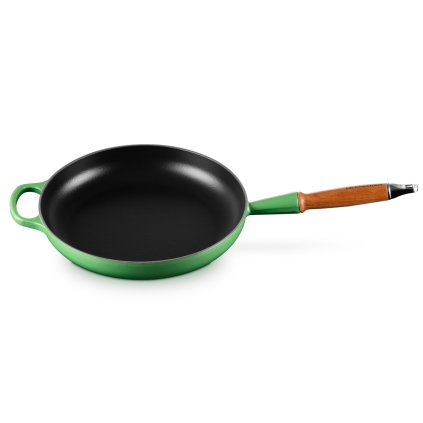225024 panev na smazeni signature 28 cm bamboo litina le creuset