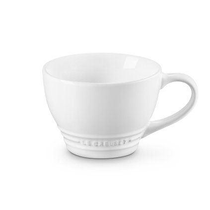 223863 hrnek na cappuccino 400 ml white kamenina le creuset