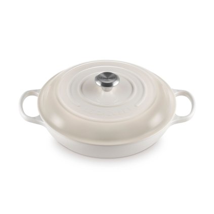 223299 kastrol signature 30 cm 3 5 l meringue litina le creuset