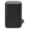 Coș cu pedală BO 11 + 23 l, negru mat, Brabantia