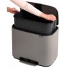 Coș de gunoi cu pedală Bo Brabantia gri mineral 36 l