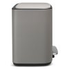 Coș de gunoi cu pedală Bo Brabantia gri mineral 36 l