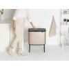 Coș de gunoi sensibil la atingere TOUCH BIN 36 l, șampanie, Brabantia