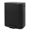 Coș cu pedală BO 2 x 30 l, negru, Brabantia