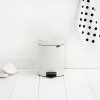 Coș cu pedală NEWICON 5 l, alb, Brabantia