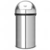Coș de gunoi PUSH BIN, 60 l, oțel mat, Brabantia