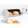 Coș pentru pâine ROLL TOP 44,5 cm, oțel, Brabantia
