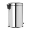 Coș cu pedală NEWICON 20 l, oțel lucios, Brabantia
