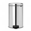 Coș cu pedală NEWICON 20 l, oțel lucios, Brabantia