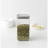 Recipient pentru depozitarea alimentelor TASTY PLUS 1,6 l, gri deschis, plastic, Brabantia