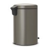 Coș cu pedală NEWICON 20 l, platină, Brabantia