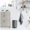 Coș cu pedală NEWICON 20 l, platină, Brabantia