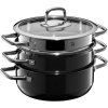 Set de vase FUSIONTEC COMPACT , 3 buc, negru, WMF