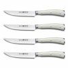 Cuțit de friptură CLASSIC IKON CREME, set de 4 buc, WÜSTHOF