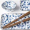 Set Suhi BLUE DRAGONFLY, set de 6 buc, MIJ