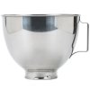 Bol pentru mixer de 4,28 l, din oțel inoxidabil, KitchenAid