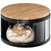 Coș pentru pâine de 32 cm, rotund, cu capac din lemn/tocător, WMF