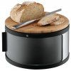 Coș pentru pâine de 32 cm, rotund, cu capac din lemn/tocător, WMF