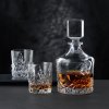 Pahare de whisky și o carafă de whisky într-un set SCULPTURE, 3 bucNachtmann