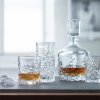 Pahare de whisky și o carafă de whisky într-un set SCULPTURE, 3 bucNachtmann
