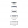 Borcan de depozitare pentru bucătărie NEST LOCK 5 81105, set de 5 buc, plastic, Joseph Joseph