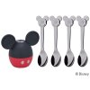 Lingură pentru ouă MICKEY MOUSE, set de 4 buc, cu agitator pentru sare, WMF