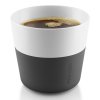 Căni Lungo Coffee 230 ml, 2 bucăți, negru carbon, Eva Solo