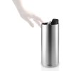 Cană pentru călătorie TO GO 350 ml, capac negru, oțel inoxidabil, Eva Solo