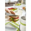 Cutie pentru prânz MASTER SEAL TO GO 1,2 l, cu bandă de cauciuc de protecție, verde, Tefal