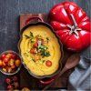 Vas în formă de roșii 25 cm cireș Staub