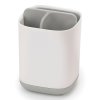Cupa pentru periuță de dinți EASYSTORE, mic, alb-gri, Joseph Joseph