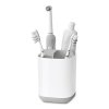 Cupa pentru periuță de dinți EASYSTORE, mic, alb-gri, Joseph Joseph