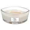 Lumânare parfumată Warm Wool WoodWick elipsă