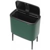 Coș de gunoi cu capac sensibil la atingere BO TOUCH BIN, 36 l, verde, Brabantia