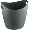 Coș pentru rufe BOTTICHELLI XL 28 l, gri natural, Koziol