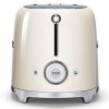 Toaster TSF01CREU, 2 felii, crem, Smeg