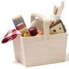 Set de joacă pentru picnic KID'S HUB, 24 buc, lemn, Kids Concept