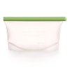 Pungă reutilizabilă pentru depozitarea alimentelor, 500 ml, verde, Lékué