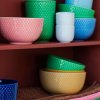 Bol pentru servire RHOMBE, 11 cm, verde, Lyngby