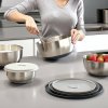 Set de boluri de bucătărie cu capace NEST PREP&STORE 95025, 4 buc, oțel inoxidabil, Joseph Joseph