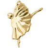 Ornament pentru pomul de Crăciun DANCER, 7 cm, placat cu aur, Rosendahl