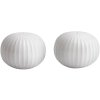 Set recipiente pentru sare și piper HAMMERSHOI, alb, Kähler