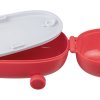 Cutie pentru prânz SNACKMOBILE, 2 compartimente, roșu, Alessi