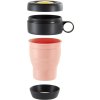 Cană de călătorie MUG TO GO, 350 ml, coral, Lékué