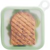 Carcasă reutilizabilă pentru sandwich, verde, silicon, Lékué