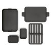 Cutie pentru prânz MAKE & TAKE BENTO, 2 l, gri închis, Brabantia